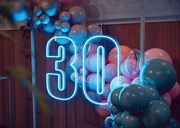 30 Neon Sign - hire in adelaide with status glow