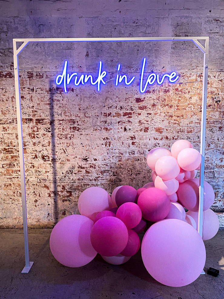 drunk in love neon hire adelaide party